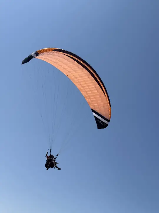 iFLY paraglider in flight